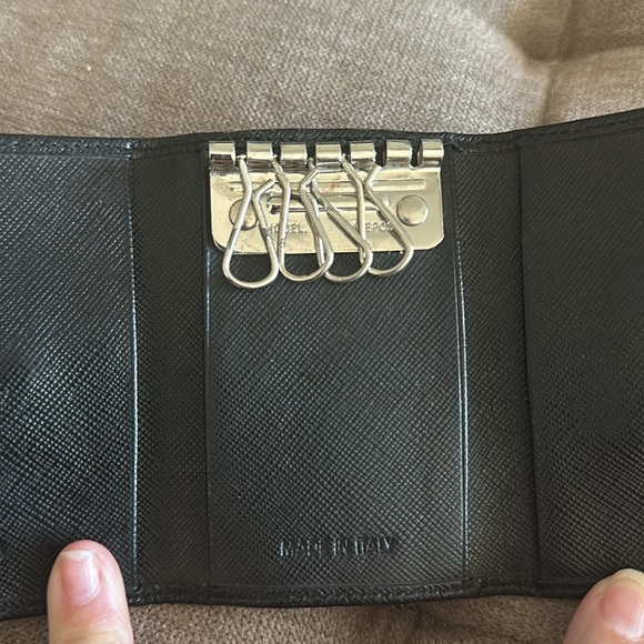 Prada Saffiano Leather Key Case - Picture 4 of 7